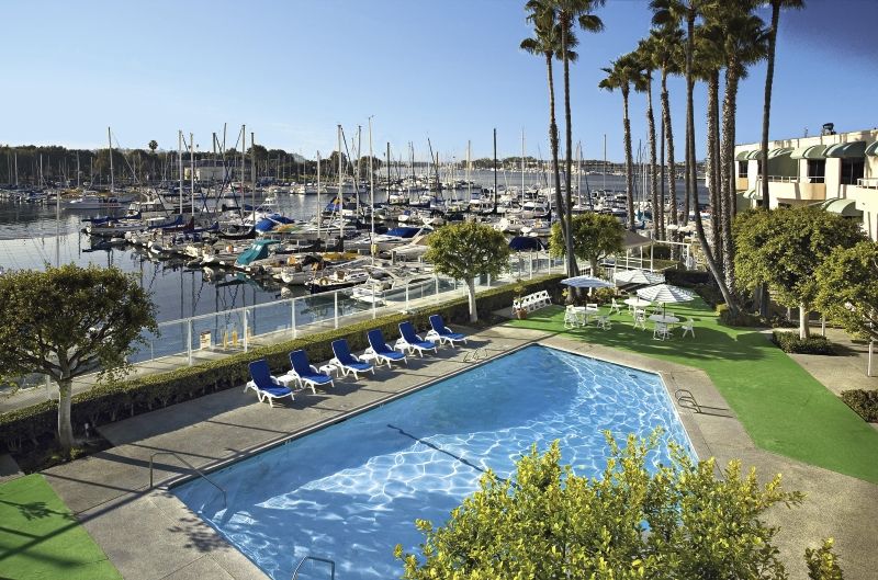 לוס אנג'לס Marina Del Rey Hotel מתקנים תמונה
